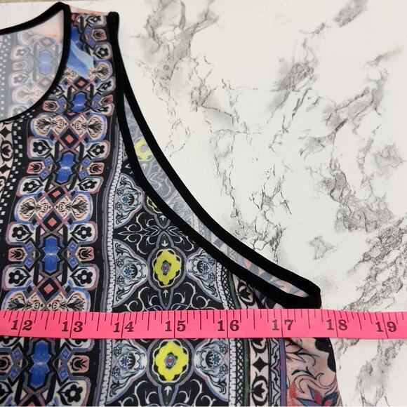 Clover Canyon Byzantine Scarf Top in Multi Sz S - Picture 8 of 9